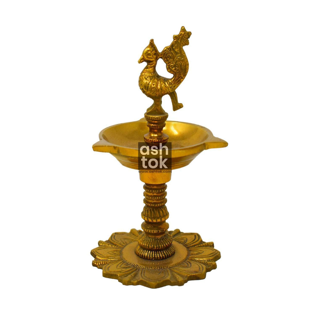 Brass Diya, Traditional design brass diya, Oil Lamp Diya, Gift Item