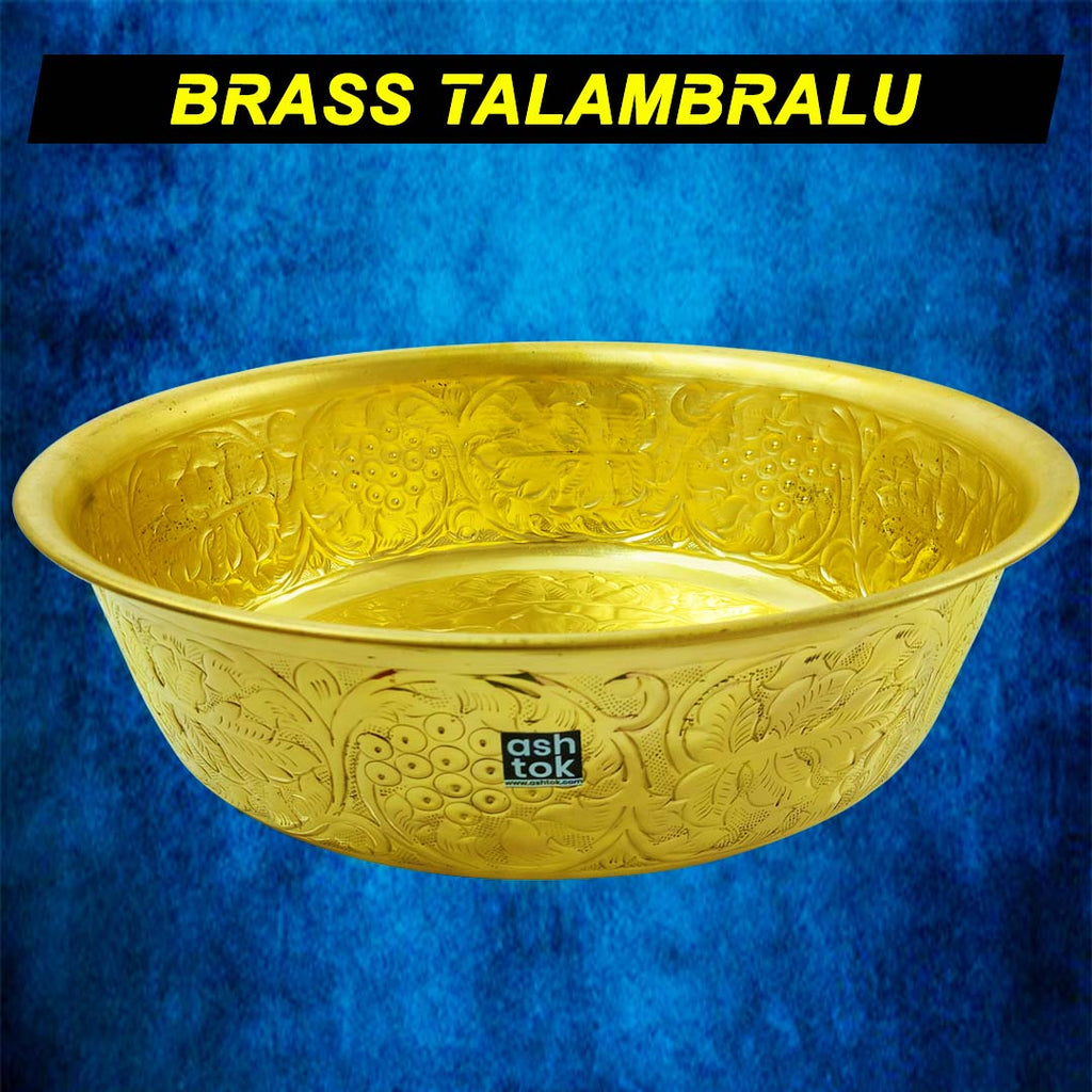 brass basin bowl
