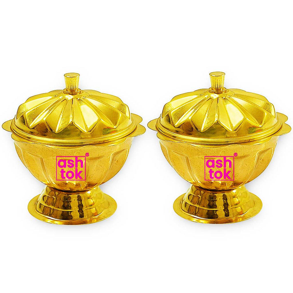 Sindoor box Brass wedding, gift sindoor box (Set of 12)