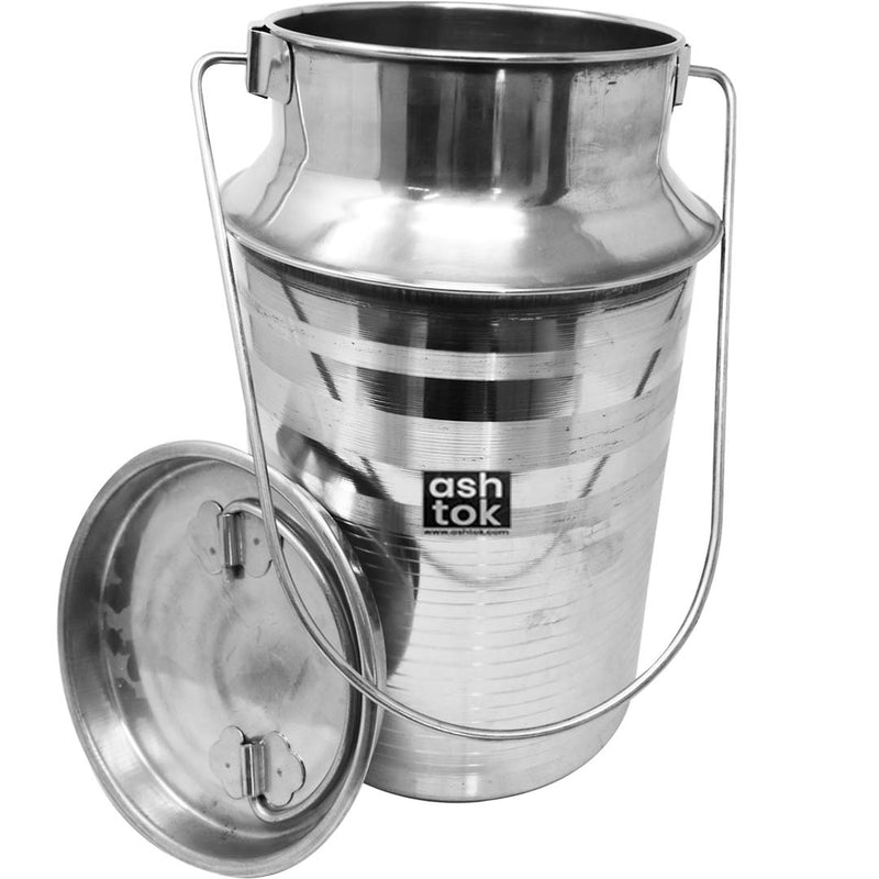steel milk can