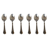 Stainless Steel Spoon, Table Spoon, Tea Spoon, Stainless Steel Spoon SET Of 6 Pieces. - ashtok