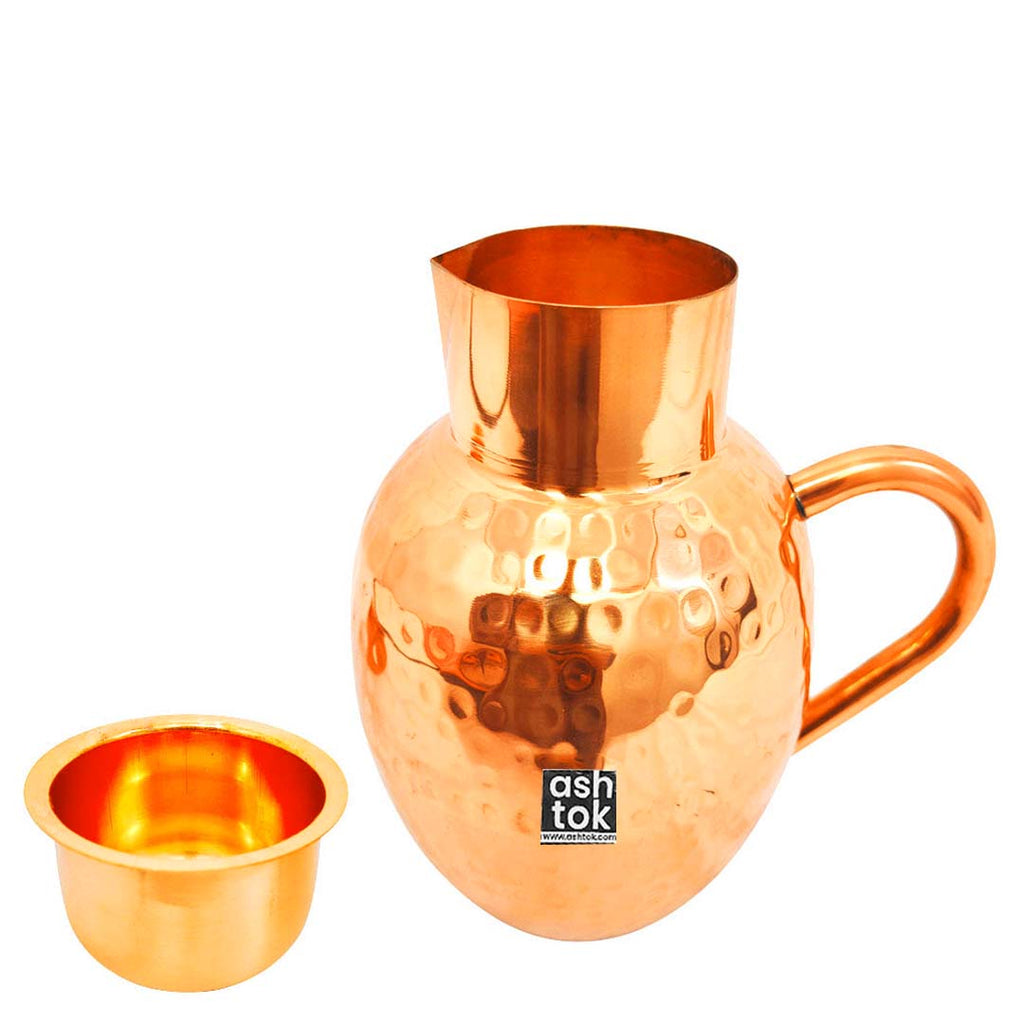 pure copper water jug