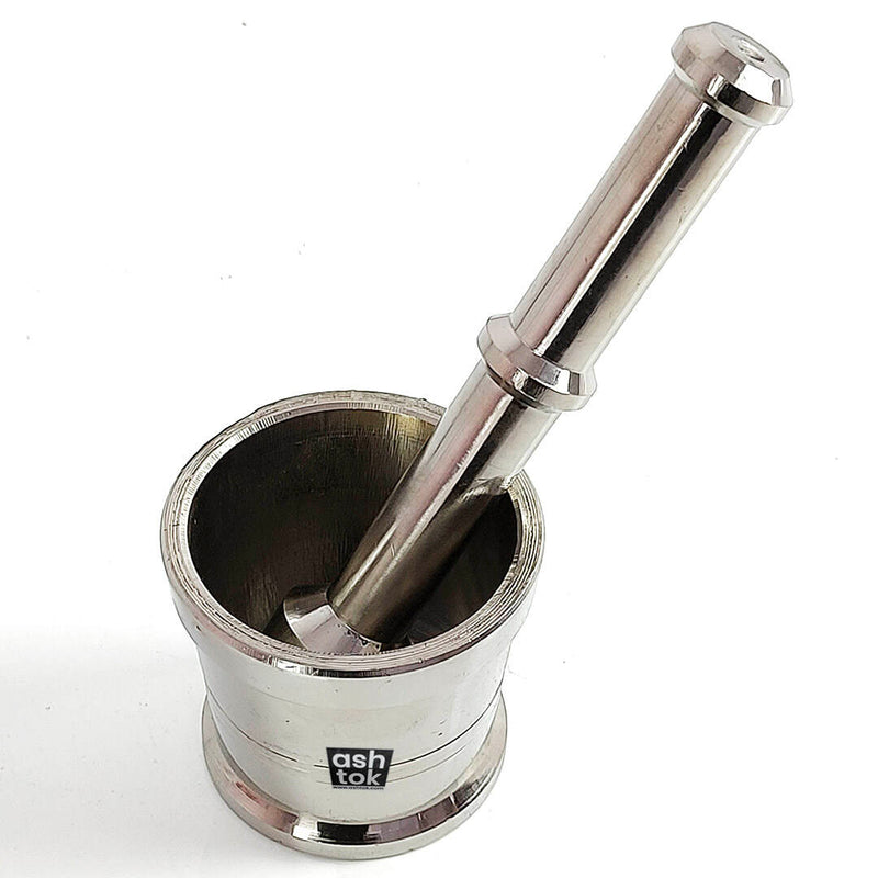 Stainless Steel Indian Spice Box , Salt Pepper Unique Design for