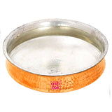 copper biryani handi with lid