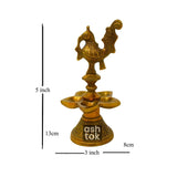Brass Diya, Peacock Standing Deepam, Best Home Decor Oil Lamps