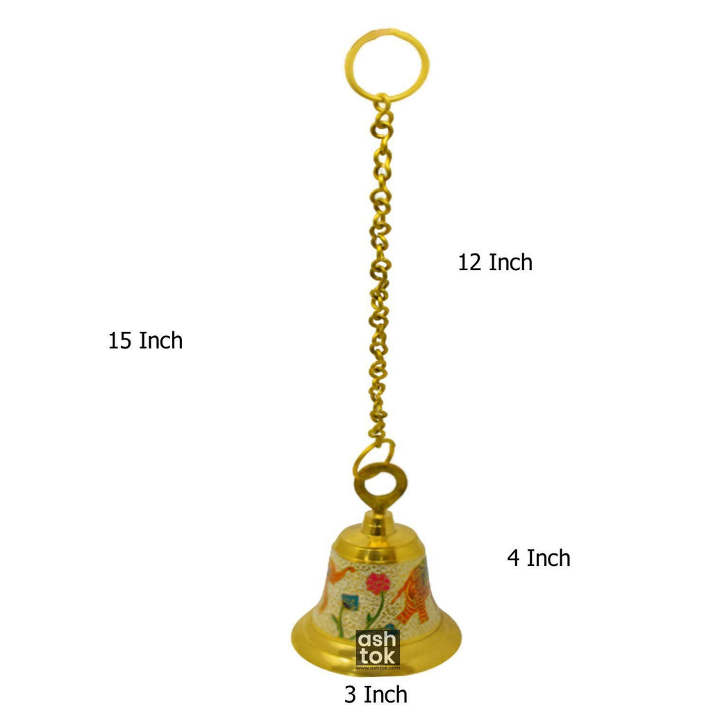 brass hanging bell