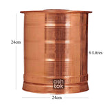 copper container for water