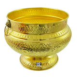 Brass Gangalam, Mangala Snanam Set Planter, Brass Handcrafted Gangal for marriage events (Set of 5)