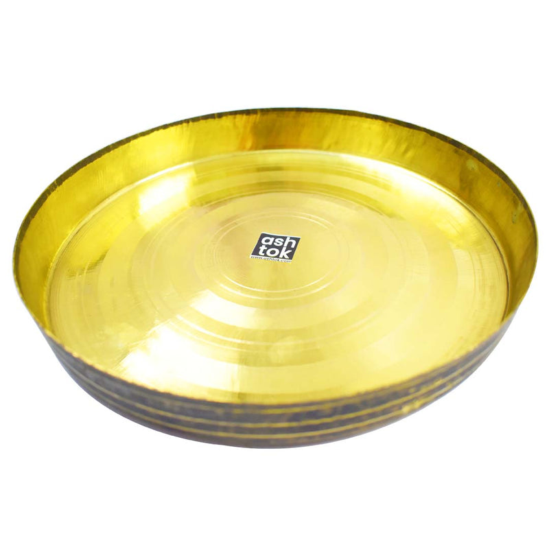 Kansa Bronze Plate For Dinner at Best Prices Buy Kansa Thali Now Ashtok