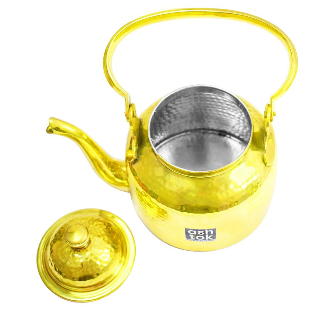 Brass Tea Pot Collection  Buy Designer Pot Online – INDIAN ART VILLA