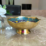 Turkish bowl, Brass Gift Bowl Meenakari multi color bowl Diameter 6 Inch  (Pack of 10 Pcs)