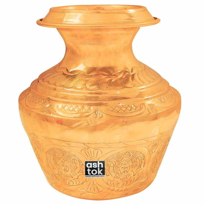 copper water pot