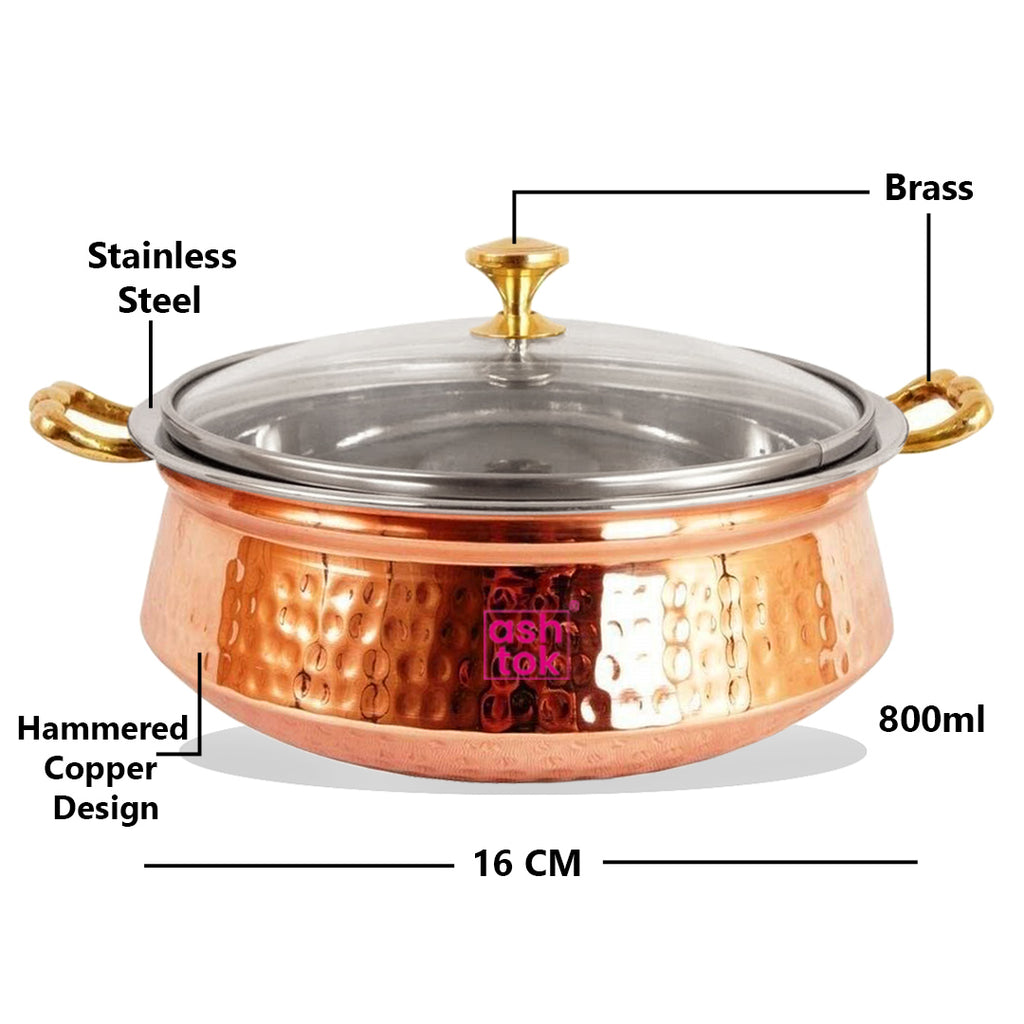 Small Handi Copper Pot | Buy Copper Handa Price – Ashtok