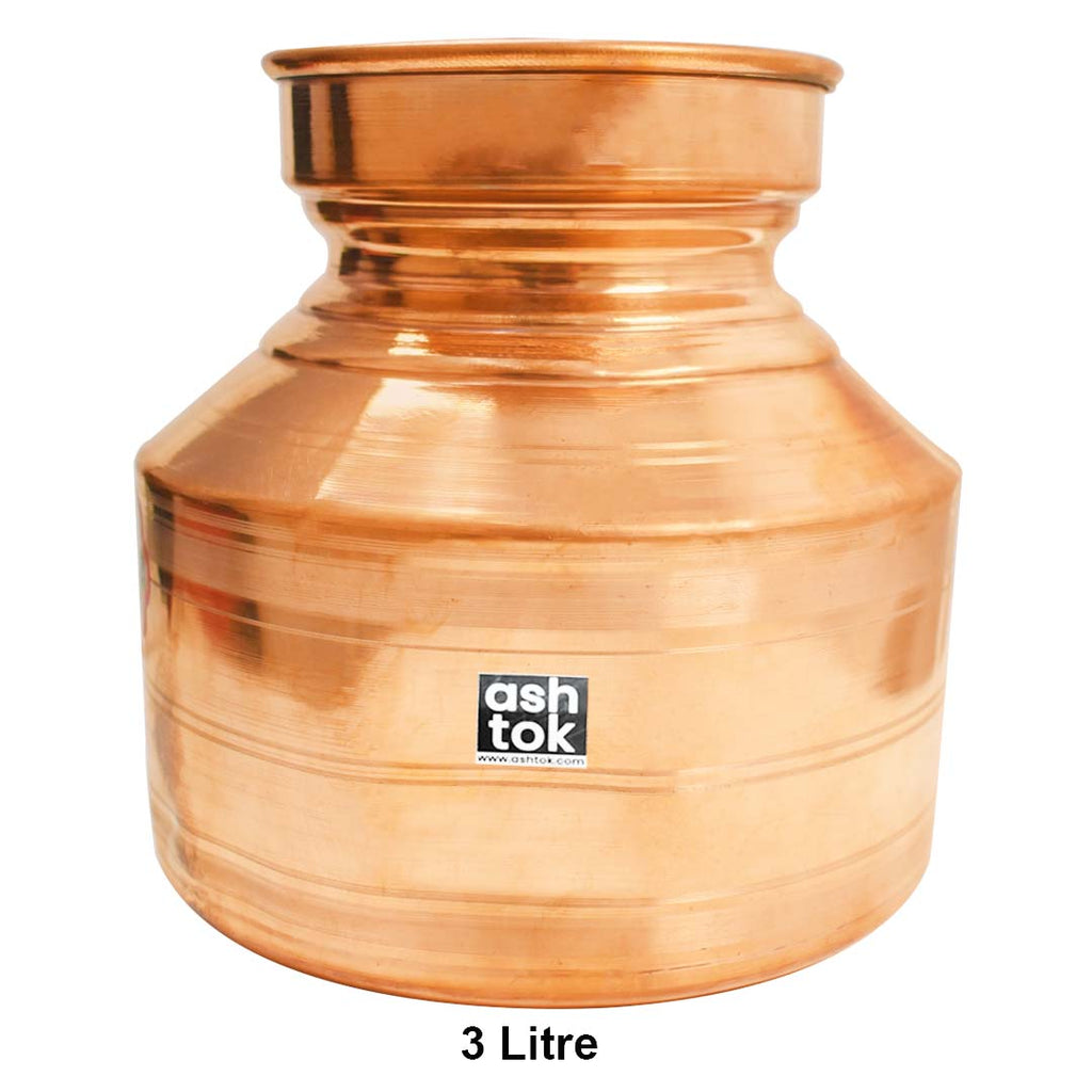 copper water storage pot