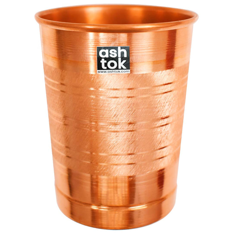 Buy Pure Copper Water Glass Tumbler Drinkware at Wholesale Price Ashtok