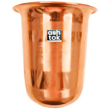 Pure Copper Glass, Tumbler Handcrafted in Luxury Design Drinkware, Serveware