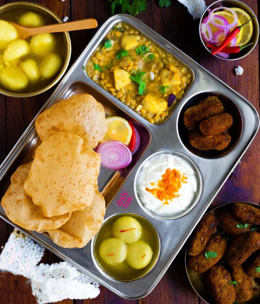 Steel Meals Plate, Thali Meals, SouthIndian Thali.