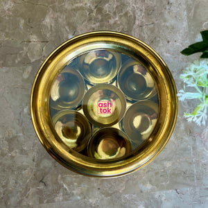 Shop Now for Indian Brass Masala Box | Ashtok's Spice Box Collection
