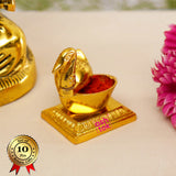 Sindoor Box Brass Single Duck Kumkum sindoor dabbi, Gift item (Pack of 10 Pcs)