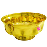 Luxury brass decorative bowl, best return gift for marriage functions, housewarming events and celebrations