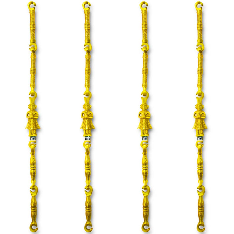 Brass Swing Chain, Design - Men Guard, Brass Chain Set Online. 7 Feet 4 Chains