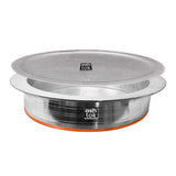 Premium commercial biryani handi with lid for bulk cooking, catering events and restaurant kitchens.
