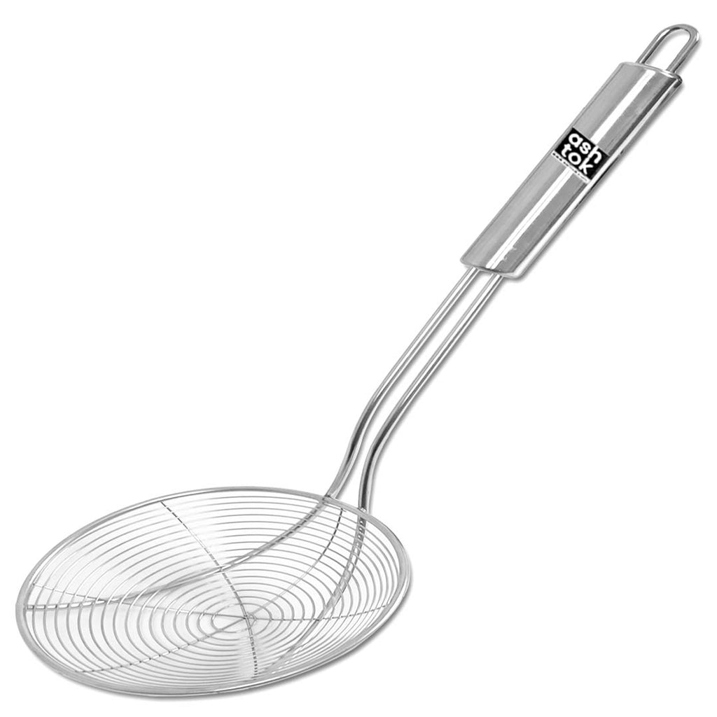 Stainless Steel Frying Skimmer Slotted Spoon/Jhara/Channi
