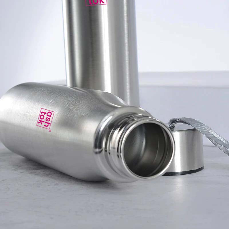 stainless steel Hot & Cold Water Bottle, Vaccum Insulated Thermo Flask  (750 ml)